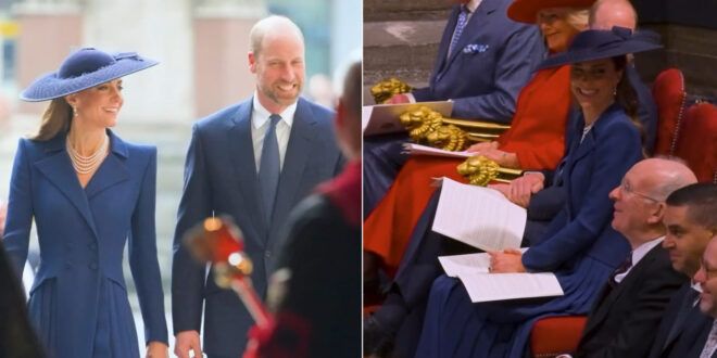 Kate Middleton e William d’Inghilterra splendono al Commonwealth Day