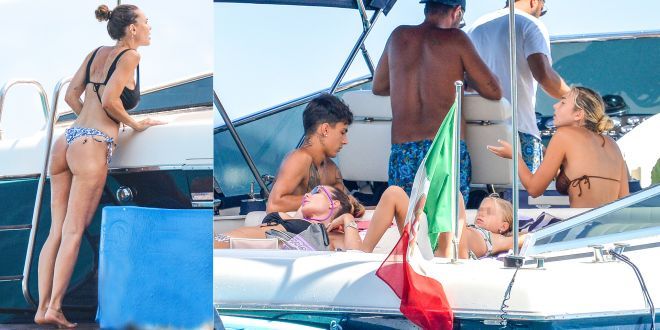Ilary Blasi con le figlie Isabel e Chanel, l’ultimo mare prima dell’udienza per la separazione dal loro papà Francesco Totti