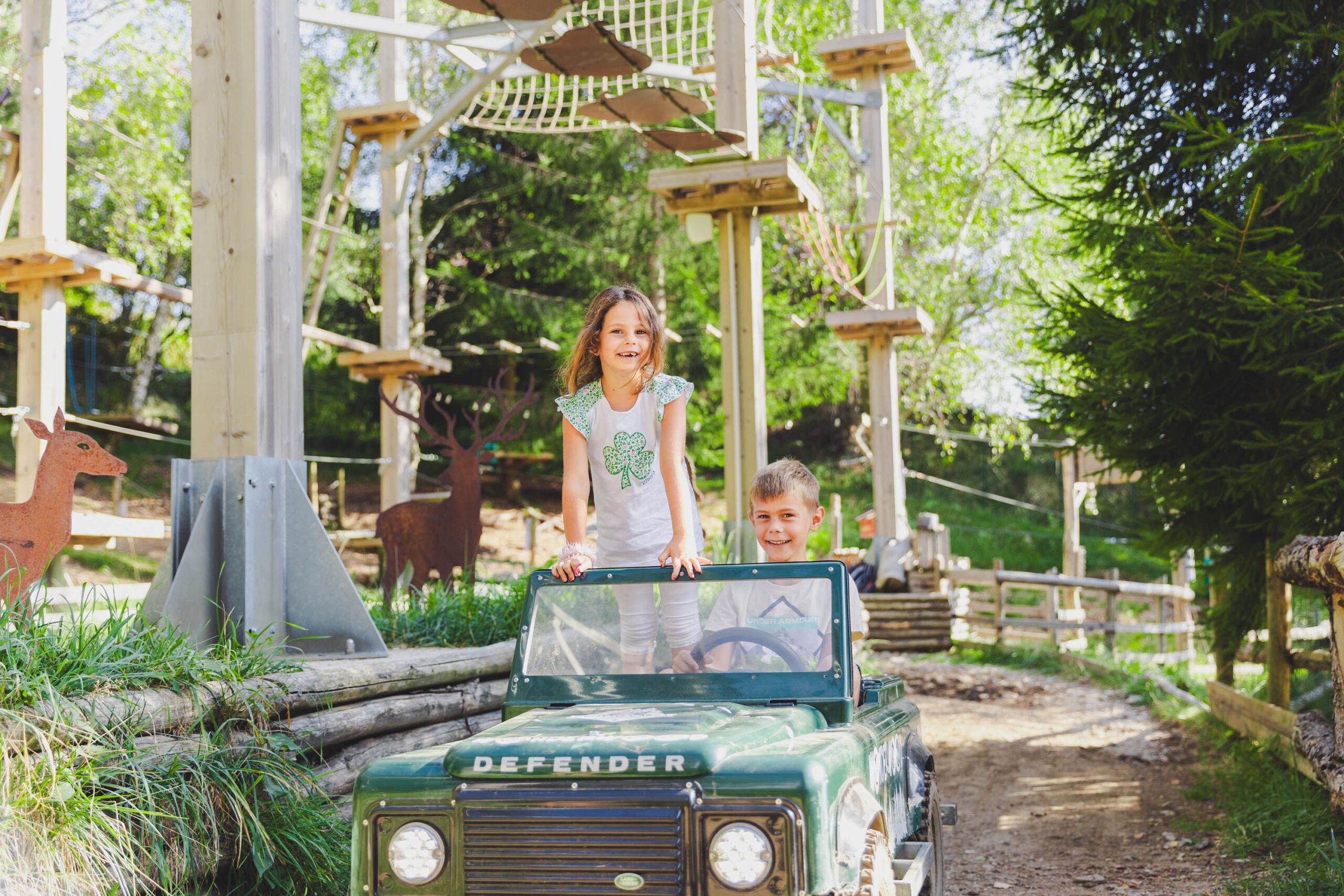 The Wonderwood park on Lake Maggiore