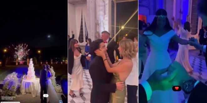 Ignazio Boschetto e Michelle Bertolini, festa di nozze scatenata