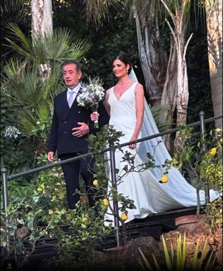 Daniela Ferolla e Vincenzo Novari, le foto del matrimonio super chic - immagine