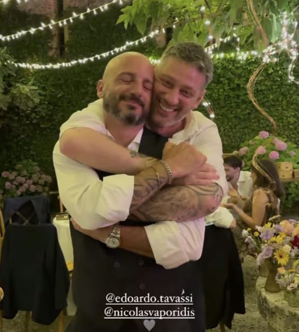 Ali Rinaldo Nicolas Vaporidis e Ali Rinaldo, le foto del matrimonio blindatissimo