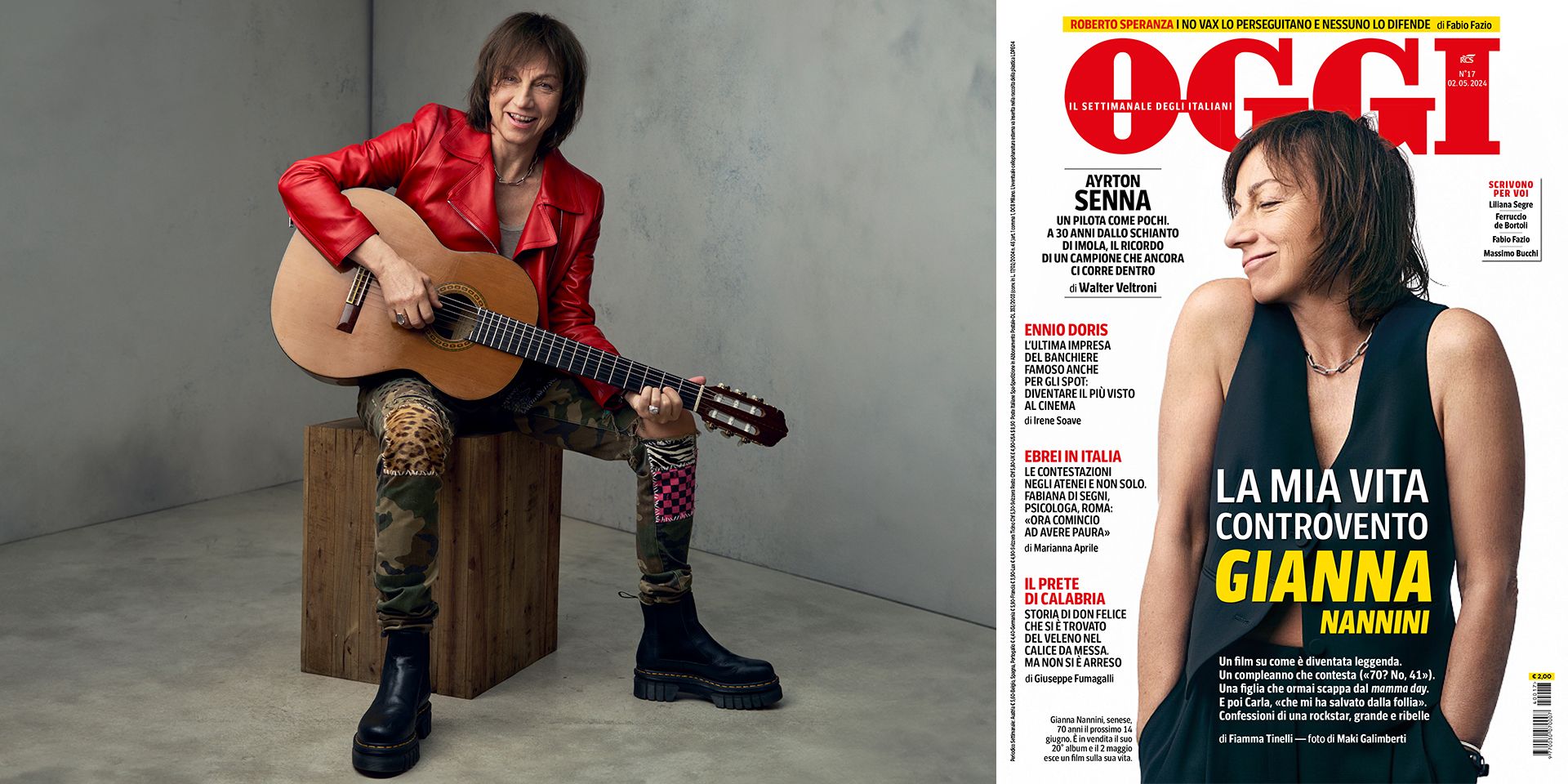 Gianna Nannini, la compagna e la figlia: "La mia vita controvento ...