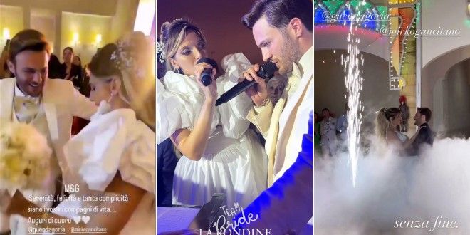 Guenda Goria e Mirko Gancitano, il super party dopo il matrimonio