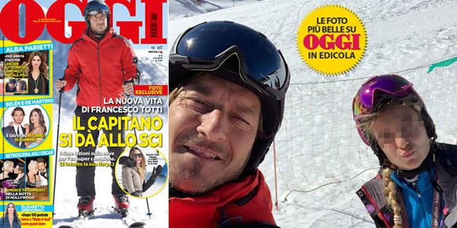 Francesco Totti impara a sciare! Ilary Blasi e i figli fanno il tifo per lui anche sulla neve – ESCLUSIVO