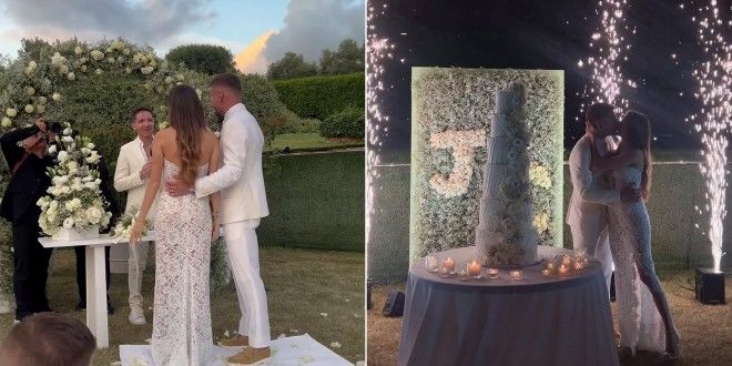 Ciro Immobile e Jessica, matrimonio bis a 10 anni dalle nozze