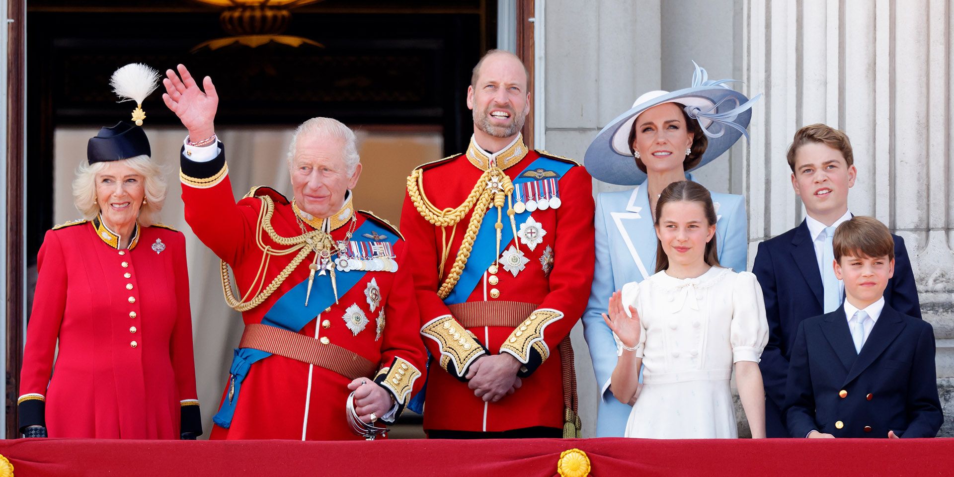 The Royal Family at Trooping the Colour