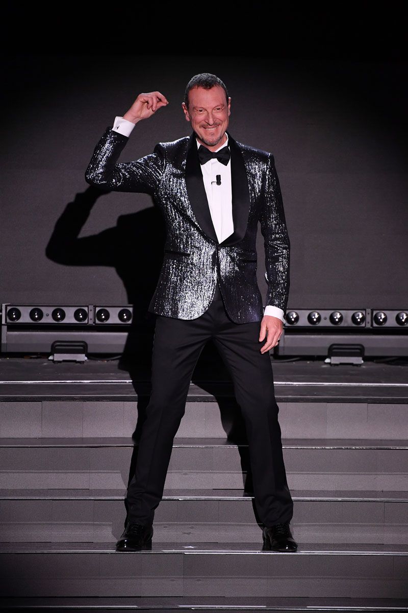 Amadeus hosts the Sanremo Festival from 2020 to 2024 (gettyimages)
