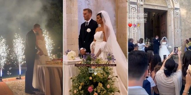 Alice Sabatini, il matrimonio dell’ex Miss Italia
