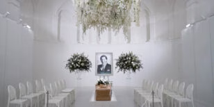 Valentino Garavani, la diretta video dei funerali