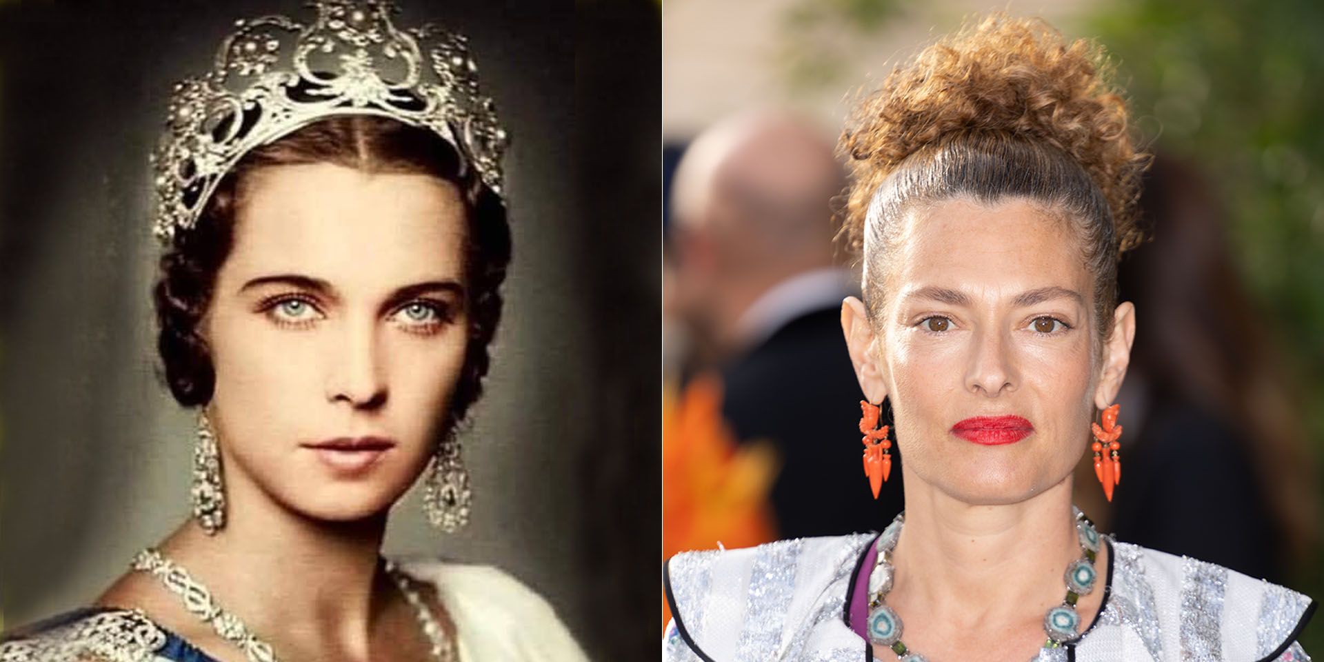 María José de Savoia and Ginevra Elkann