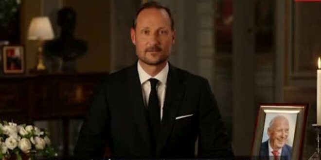 Haakon VIII di Norvegia, il primo videomessaggio da re
