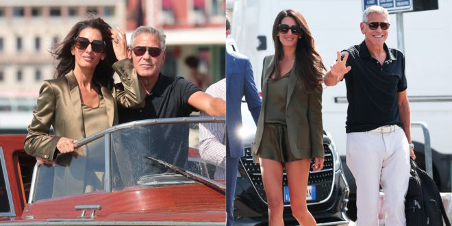 George Clooney a Venezia: «Sono fortunato, mia moglie Amal è incredibile. Ho cambiato vita per i miei figli»