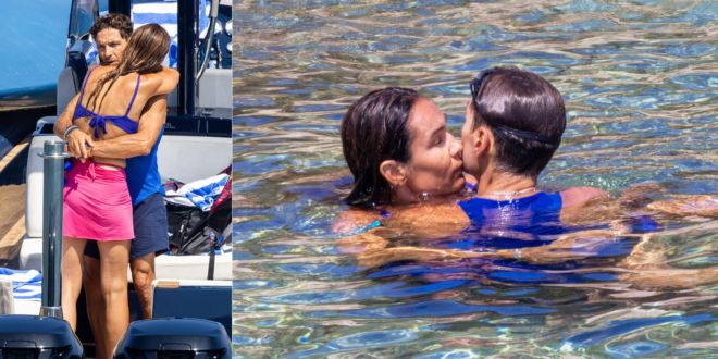 Vacanza “al bacio” per Pier Silvio Berlusconi e Silvia Toffanin in Corsica