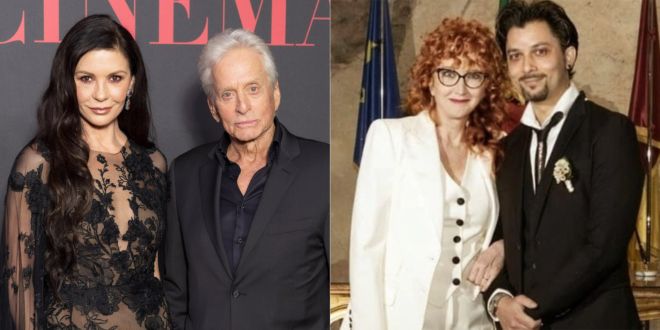 Amore e differenza d’età: cosa insegnano le coppie Michael Douglas-Catherine Zeta-Jones e Fiorella Mannoia-Carlo Di Francesco