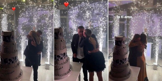 Cristian Totti, la super festa per i 18 anni