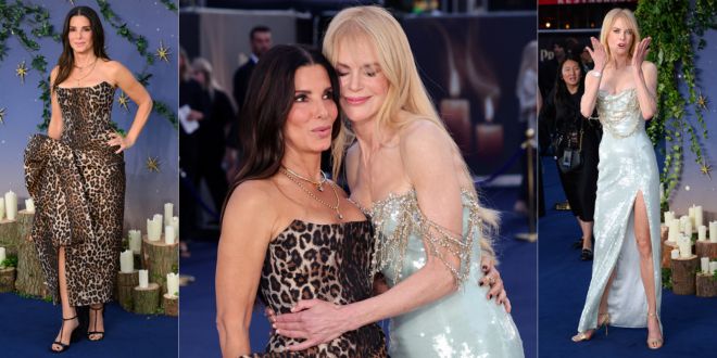 Nicole Kidman e Sandra Bullock di nuovo streghe: il magico ritorno sul red carpet di Practical Magic 2
