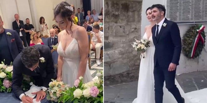 Carmine Recano, il matrimonio del comandante di Mare Fuori
