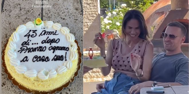 Ilary Blasi, super festa di compleanno in famiglia (e con Bastian Muller): è nella villa che condivideva con Francesco Totti