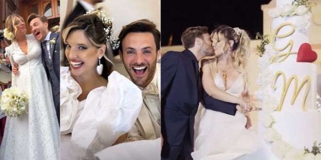 Guenda Goria e Mirko Gancitano, le immagini mai viste del matrimonio da favola