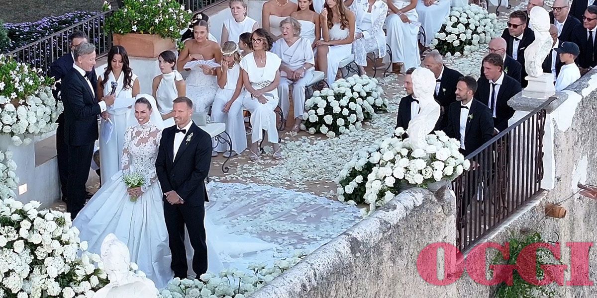 Ilary Blasi e Bastian Muller sposi: dal dress code bianco agli invitati, tutti i dettagli del matrimonio