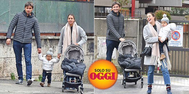Alessandro Di Battista con la compagna Sahra e il figlio Andrea, tenerezze in famiglia… e primi passi – ESCLUSIVO