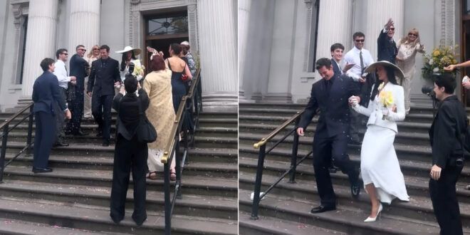 Dua Lipa e Callum Turner, il loro matrimonio civile a Londra