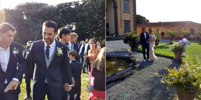 Gigi Buffon e Ilaria D’Amico, tutto il matrimonio in due minuti