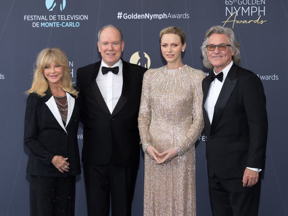 Goldie Hawn, Albert of Monaco, Charlene of Monaco and Kurt Russell (Getty Images)
