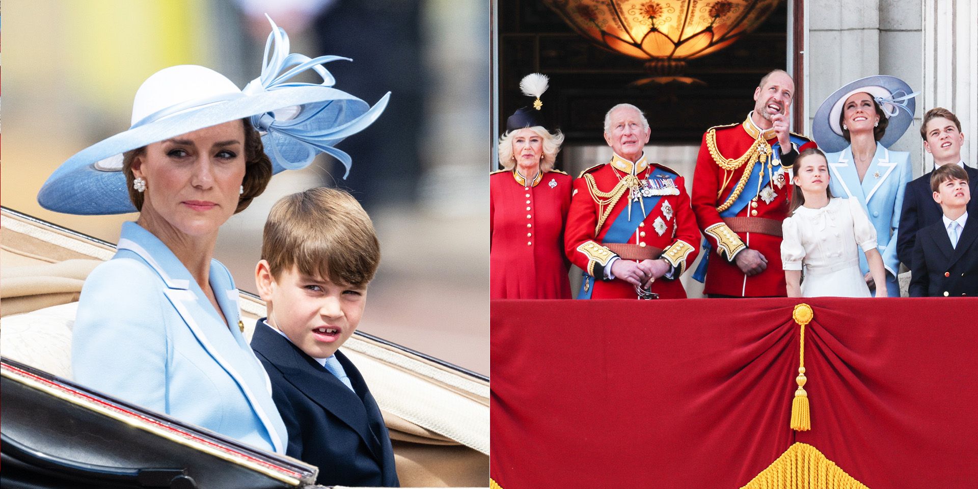 Kate Middleton, virale l'occhiataccia ai contestatori al Trooping the