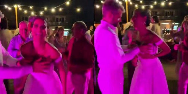Roberta Morise ed Enrico Bartolini, il video mai visto del matrimonio