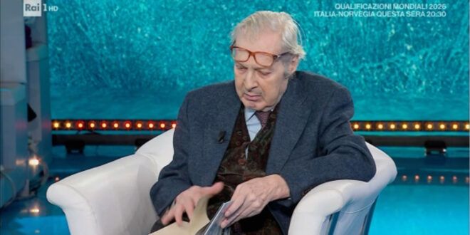 Vittorio Sgarbi annuncia le sue nozze in diretta tv
