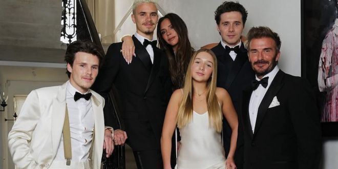 Romeo Beckham e Kim Turnbull l’addio che rimette pace in casa Beckham