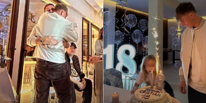 Cristian Totti, seconda festa per i 18 anni: stavolta è per pochi, a casa di papà Francesco e Noemi Bocchi