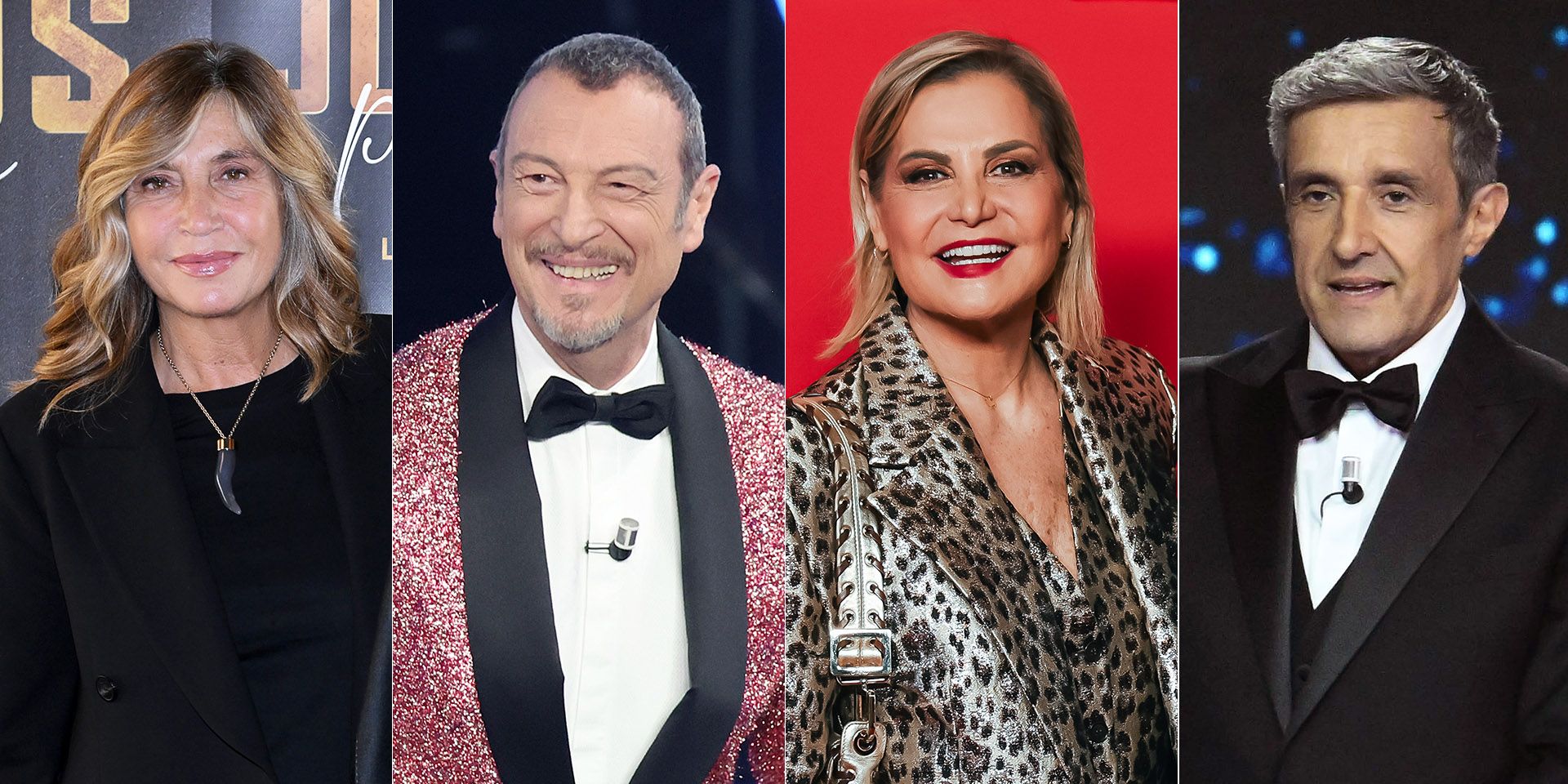 Myrta Merlino, Amadeus, Simona Ventura, Flavio Insinna
