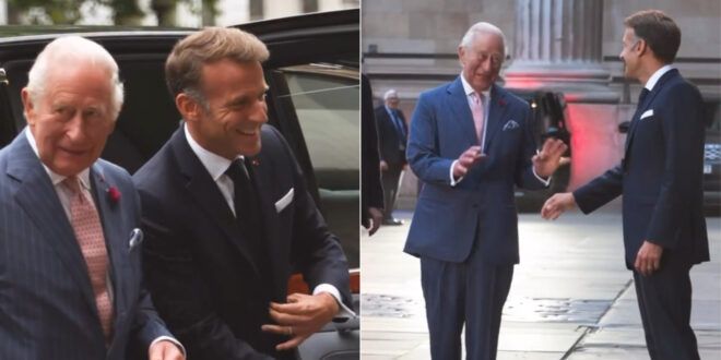 Carlo e Camilla d’Inghilterra, la visita dei Macron per l’Arazzo di Bayeux