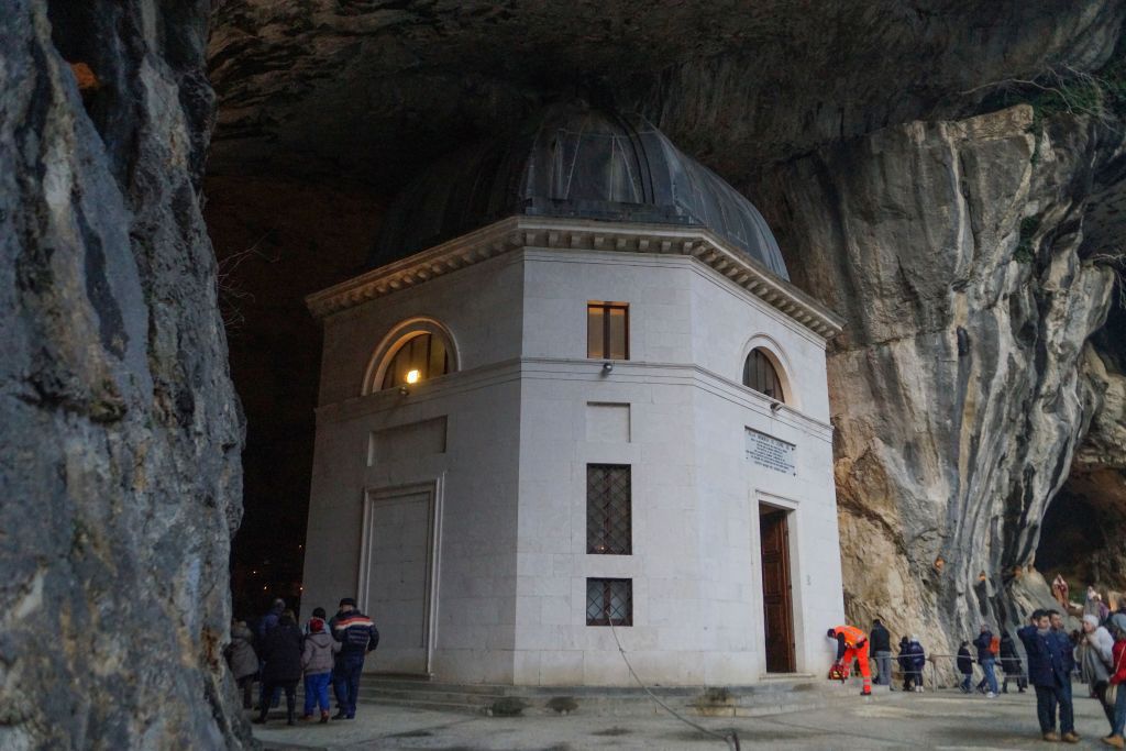 Valadier's Time in Genga, in the Marche region (Getty Images)