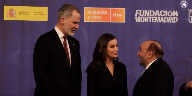 Felipe e Letizia di Spagna, al concerto per le vittime di terrorismo