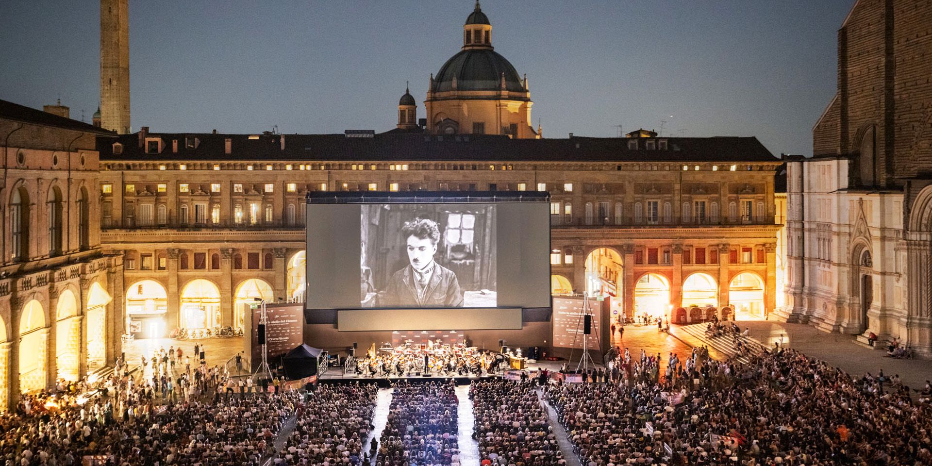 Piazza Maggiore in Bologna