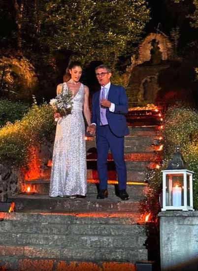 Daniela Ferolla e Vincenzo Novari, le foto del matrimonio super chic - immagine