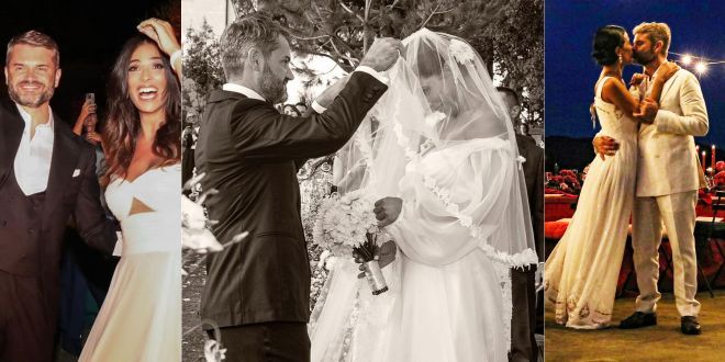Roberta Morise ed Enrico Bartolini, l’album privato del matrimonio: tutte le immagini mai viste