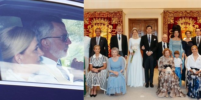 Il matrimonio da sogno della figlioccia di Felipe di Spagna sigla la pace tra il re e la sorella Cristina