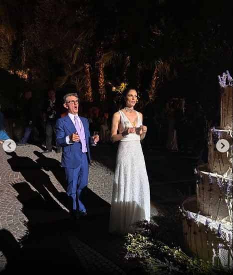Daniela Ferolla e Vincenzo Novari, le foto del matrimonio super chic - immagine