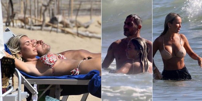 Francesco Totti e Noemi Bocchi, l’ultimo mare della loro estate è da veri innamorati