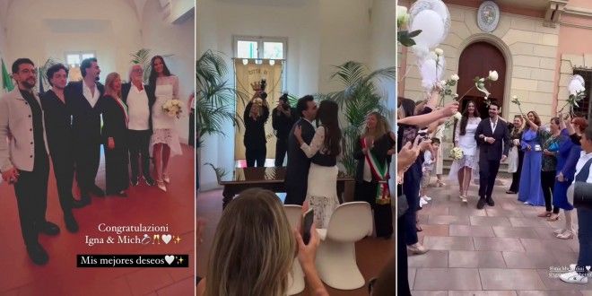 Ignazio Boschetto e Michelle Bertolini, il matrimonio… è veloce