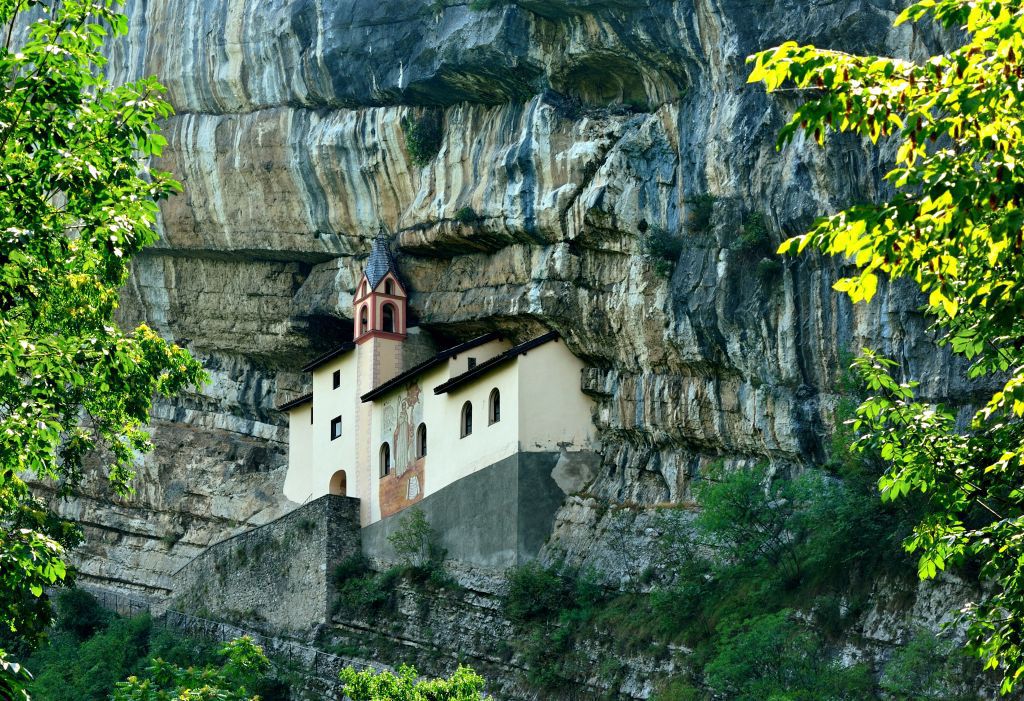 The Hermitage of San Colombano in Trambileno, in Trentino Alto Adige