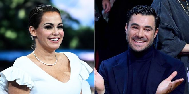 Sonia Bruganelli e Angelo Madonia fanno sul serio: l’uscita ufficiale al party pre nozze di Simona Ventura