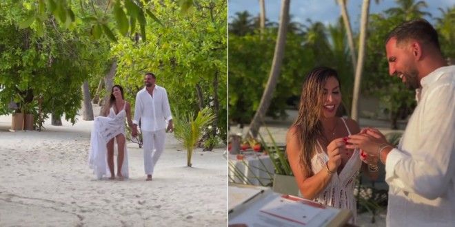 Guendalina Tavassi, matrimonio a piedi nudi con Federico Perna
