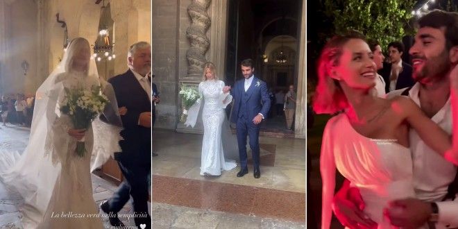 Giulia Arena, il matrimonio da sogno con Antongiuseppe Morgia